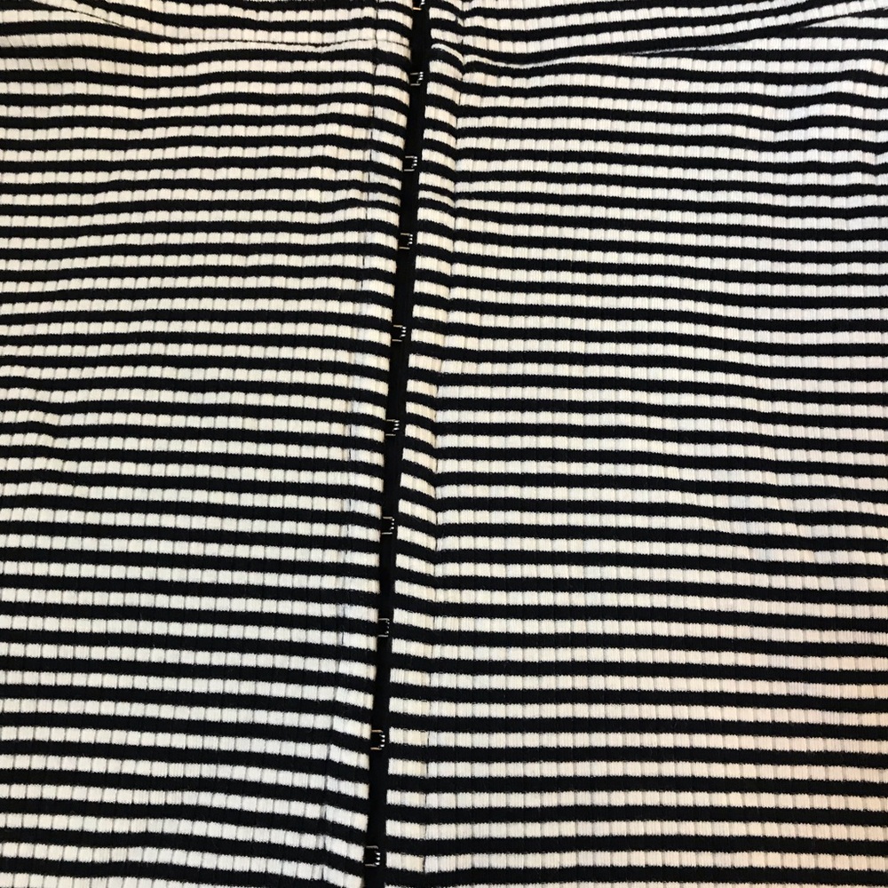 NWT reformation nellies dress Cannes stripe xs - Picture 6 of 7